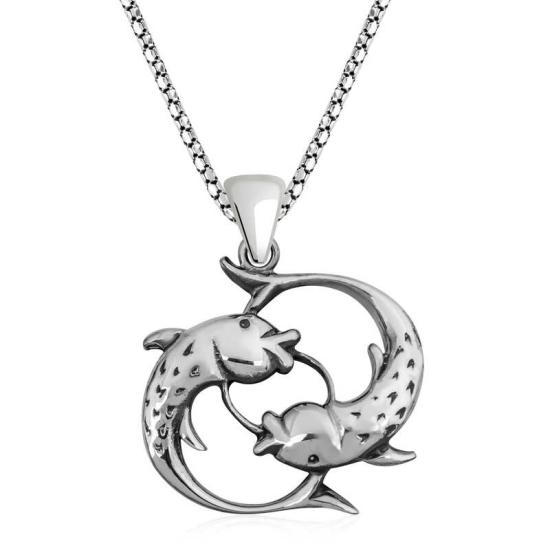 Gümüş Balık Kolye